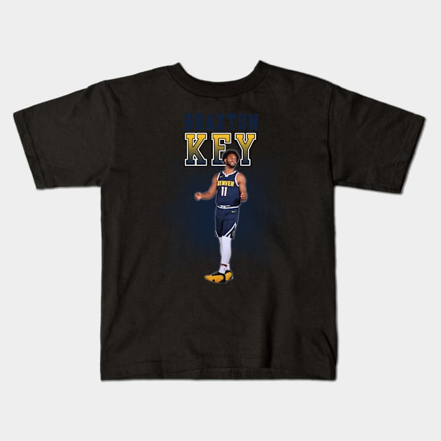 Braxton Key Kids T-Shirt by Bojes Art